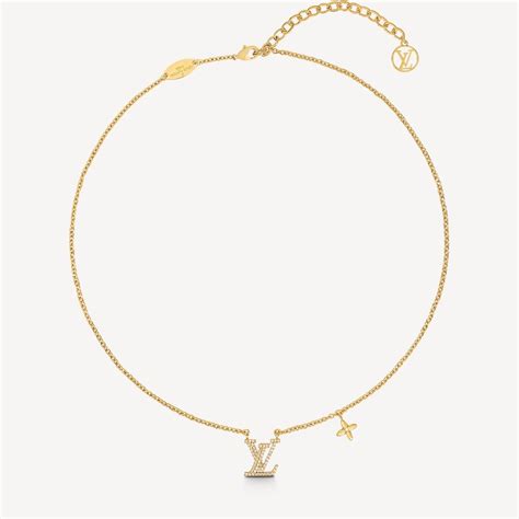 lv airplane necklace|lv iconic necklace s00.